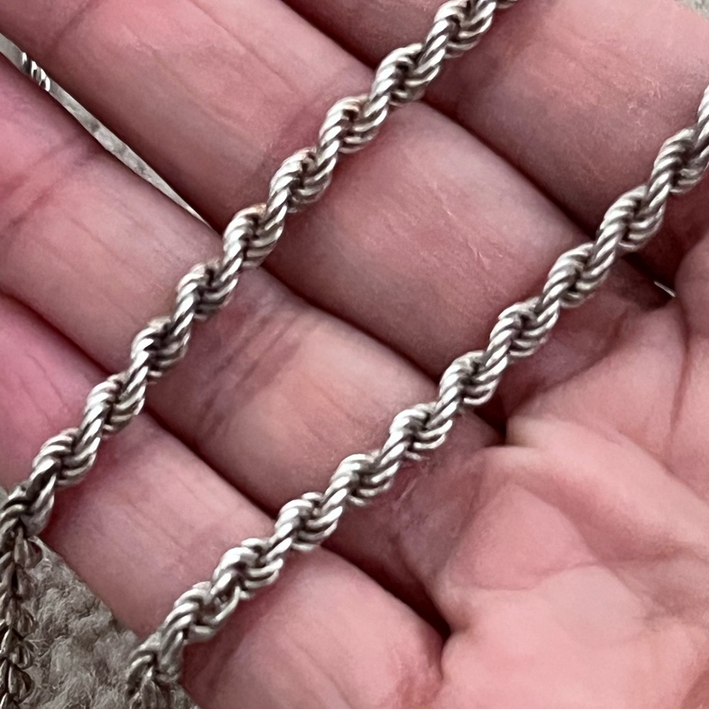 Sterling 925 rope chain